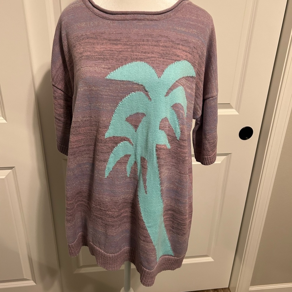 Never Worn Soft Surroundings Fine Gauge Tunic Sweater. size Large